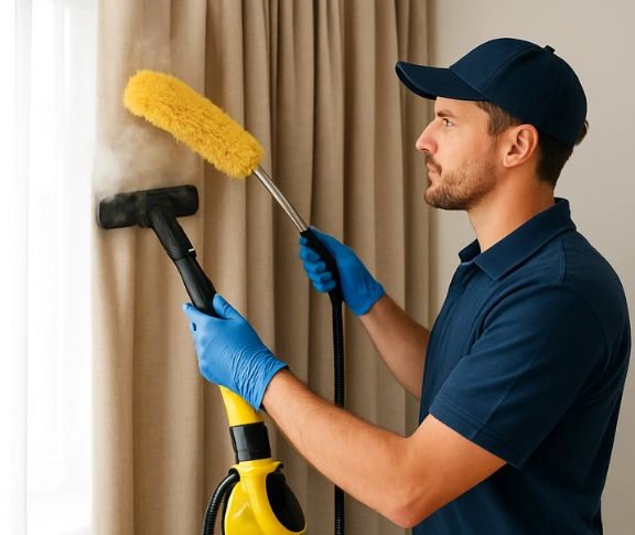 Trusted blind cleaning technician Matty Curtain Cleaning bidwill-nsw QLD