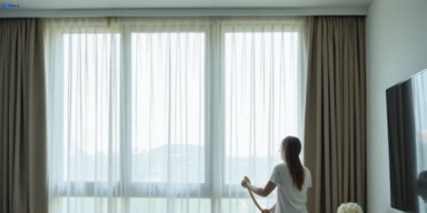 Delicate sheer drape cleaning bidwill-nsw Matty Curtain Cleaning